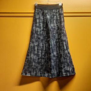 GMS Internacional Estilo Graphic Print Denim Wide Leg Jeans Girls 10 Womens 1-2